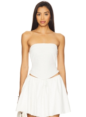 ALL THE WAYS CICI 上装 白色REVOLVE小众新款