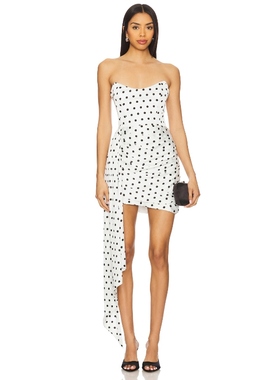 Katie May CHASING DAWN 裙子 白色REVOLVE小众新款