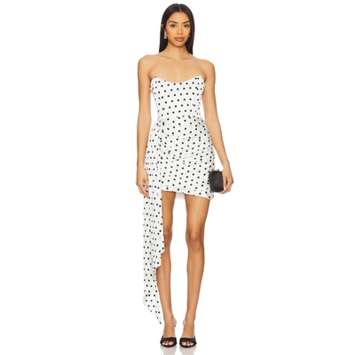 Katie May CHASING DAWN 裙子 白色REVOLVE小众新款