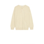 Fear FOG God 新品 毛衣 亨利款 春季 奶油色羊毛衫 REVOLVE保暖