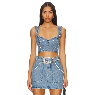 Show Me Your Mumu SHANIA 短款上装REVOLVE时尚小众新款