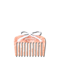 Solar Eclipse Hand-Painted Vintage Bow Pocket Comb revolve小
