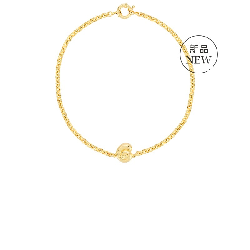 Timeless Pearly 手镯 金属金色REVOLVE小众新款