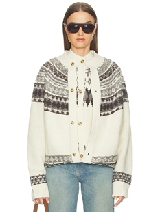 FAIR ISLE 开衫 Monse revolve小众新款 FOLD