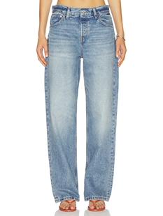 RISE MID BAGGY 牛仔裤 revolve小众新款 Denim