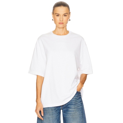 GRLFRND XL TEE 上装 白色 y2k辣妹风REVOLVE小众新款