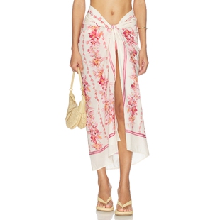 Agua by Agua Bendita LAVANDA 半身裙 26早秋新品 revolve小众新
