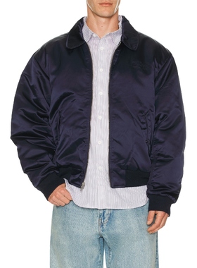 HUF Clothiers Reversible Flight Jacket 藏青色REVOLVE小众新款