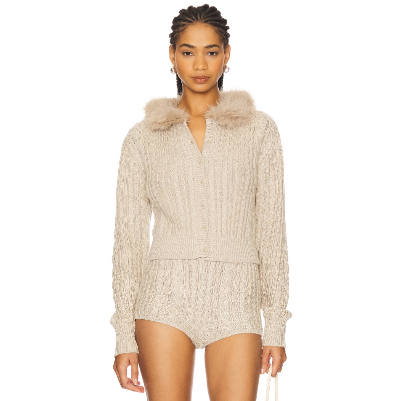 [秋季新品]MAJORELLE 开衫 米色REVOLVE