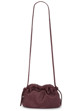 Mansur Gavriel CLOUD 手拿包 酒红色REVOLVE小众新款