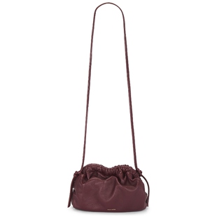手拿包 Mansur Gavriel CLOUD 酒红色REVOLVE小众新款
