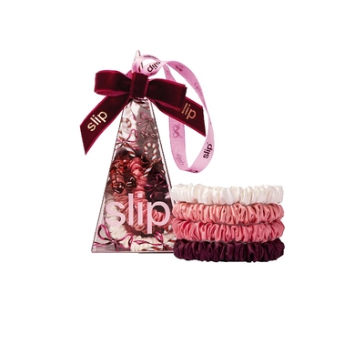 slip 发圈 简约纯色 时尚小众马尾发绳小肠圈扎头头绳REVOLVE新款