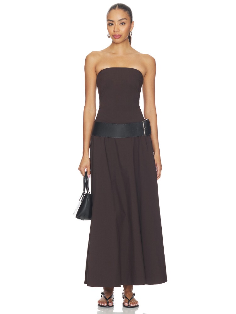 St. Agni Strapless Rouleau Dress 26春夏新品 revolve小众新款