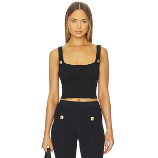 冬季 针织上装 新品 ALOE 黑色REVOLVE小众 retrofete