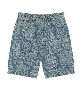 [冬季新品]Daily Paper MACRAME 短裤 蓝色REVOLVE小众