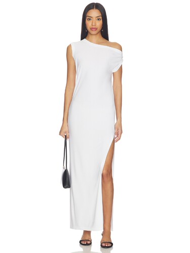 Norma Kamali DROP SHOULDER LONG WITH SIDE SLIT 裙子 26春夏新