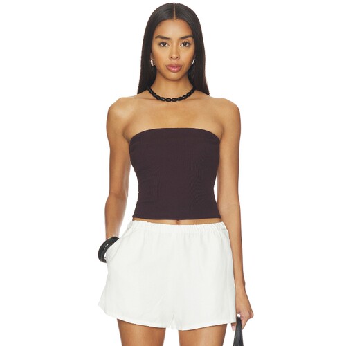 Enza Costa COTTON RIB BANDEAU TOP 贴身上衣 26春夏新品 revolv