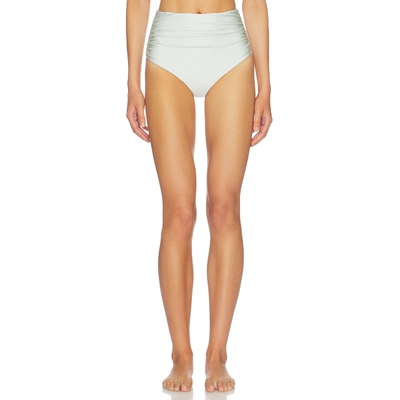 SIMKHAI Teya High Waisted Ruched Bikini Bottom 26春夏新品 re