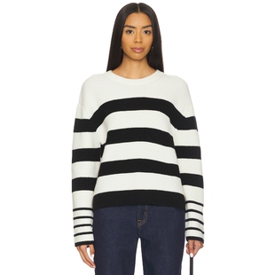 Stitches & Stripes NOLITA 套衫 白色REVOLVE小众新款冬季保暖