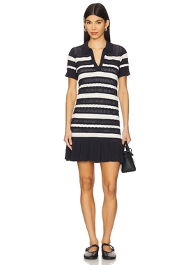 Cinq a Sept CLEMENTINE 连衣裙 黑色REVOLVE小众新款