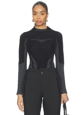 Goldbergh 戈德堡 Slick Baselayer Long Sleeve 黑色REVOLVE小众