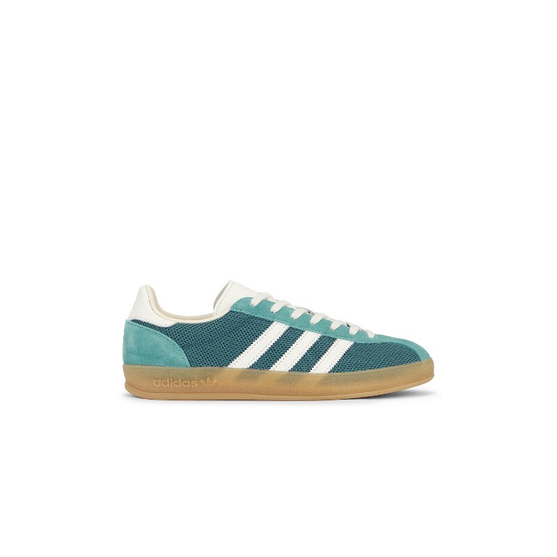 adidas Originals 三叶草运动鞋绿色休闲风德训鞋REVOLVE新款男鞋