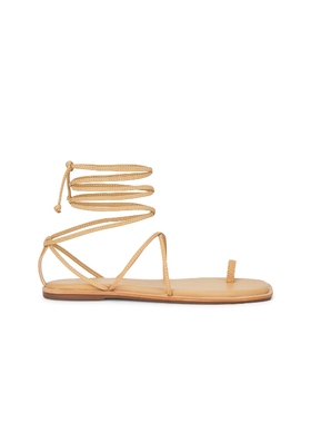 Kaanas 绑带夹趾凉鞋平底简约波西米亚风沙滩鞋REVOLVE女鞋