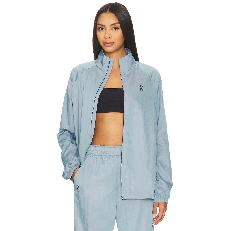 【海外直邮】On COURT 夹克 暗蓝灰色 运动复古风REVOLVE小众新