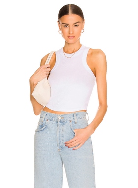 LNA DETRA 背心 白色REVOLVE小众新款