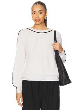 Autumn Cashmere 圆领毛衣 黑色、白色羊毛衫REVOLVE小众新款