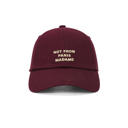 Drle De Monsieur SLOGAN 棒球帽 酒REVOLVE小众新款