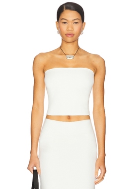 LESET RIO 贴身上衣 白色 y2k辣妹风REVOLVE小众