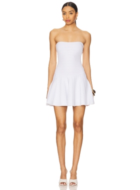 retrofete 白色 性感礼服针织连衣裙REVOLVE