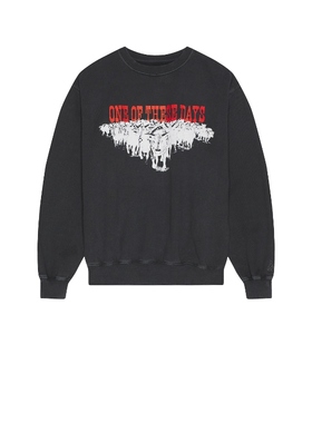 [冬季新品] ONE OF THESE DAYS 运动衫黑色REVOLVE小众新款