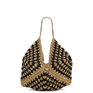 LSPACE COASTLINE 海滩包 棕黄色REVOLVE小众新款