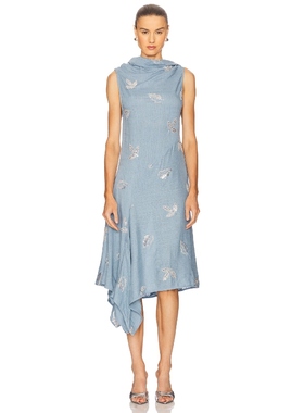 Marques ' Almeida 裙子 蓝色REVOLVE小众新款