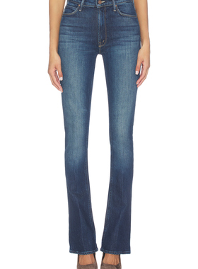 MOTHER RUNAWAY 直筒长裤 休闲时尚潮流REVOLVE  蓝色