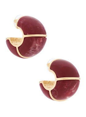8 Other Reasons ROMA 抱抱耳环 红色REVOLVE小众新款