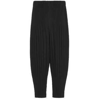 Homme Plisse Issey Miyake 长裤 黑色REVOLVE小众新款