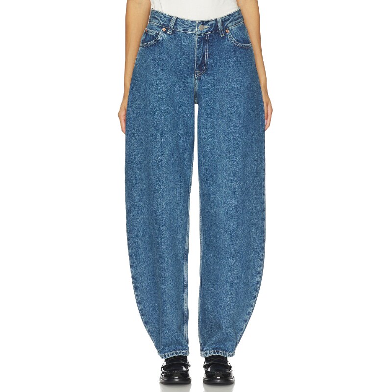 [早秋新品]Dr. Denim NANCI马蹄铁蓝色美式复古风REVOLVE小众