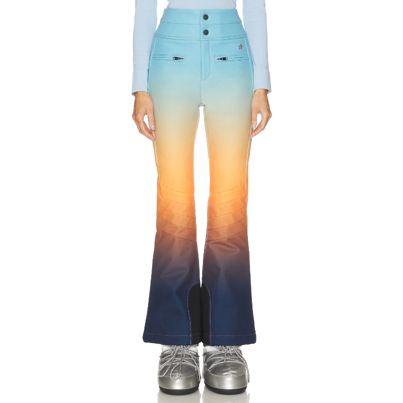 Perfect Moment AURORA 高腰滑雪裤 Blue,Orange 运动复古风REVOL