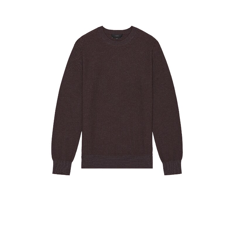 [冬季新品]Vince 毛衣 酒红色羊毛衫REVOLVE小众