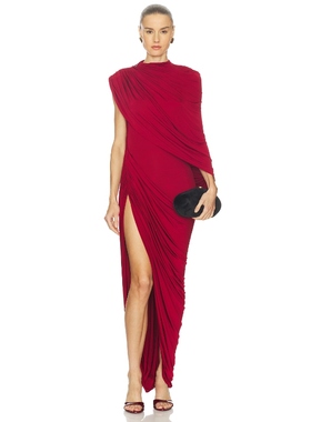 Camila Coelho ALONDRA 裙子 红色REVOLVE小众新款