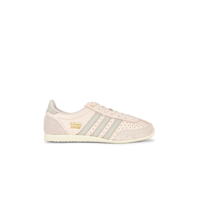 adidas Originals米白色麂皮运动鞋复古风低帮休闲球鞋REVOLVE