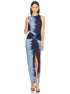 revolve小众新款 SILVIA 裙子 LENI TCHERASSI