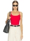 ESSENTIAL CAMI 紧身内衣 GRLFRND revolve小众新款 红色