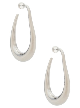 SHASHI LUCIEN 耳饰 金属银色REVOLVE小众新款