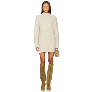 [春季新品]Stitches & Stripes 裙子 象牙白针织连衣裙REVOLVE