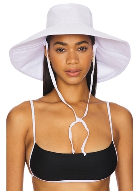 [冬季新品]Hat Attack LIVVY 遮阳帽 白色REVOLVE小众