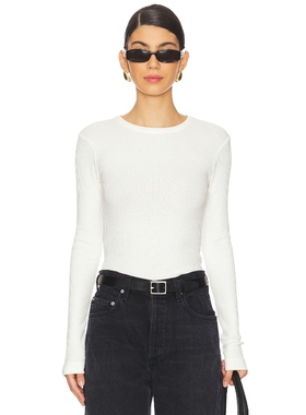 Citizens of Humanity BINA T恤 白色 y2k辣妹风REVOLVE小众新款